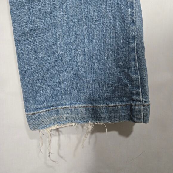 Vtg Gap Long and Lean Stretch 4L Low Rise Bootcut Casual Capsule Y2K Light Wash - Picture 7 of 12